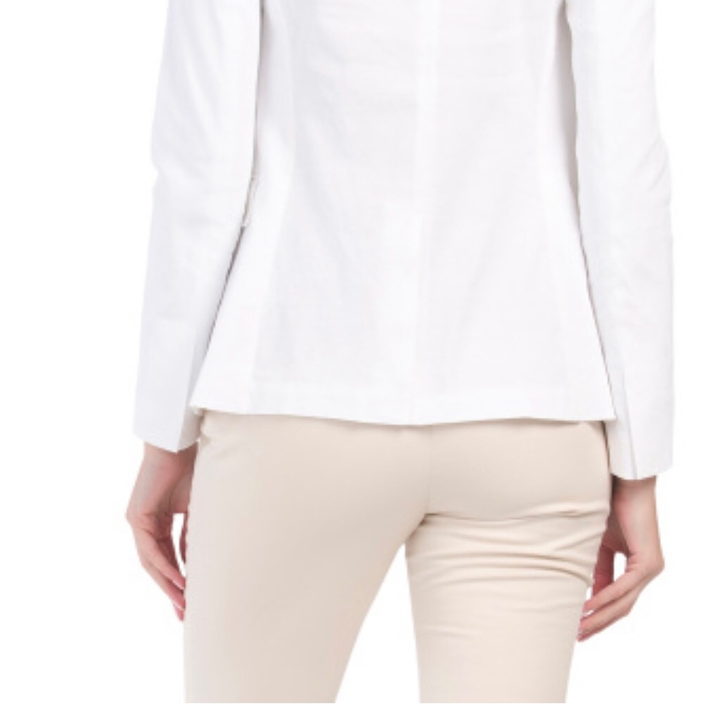 Eco crunch linen staple jacket - Picture 4 of 7